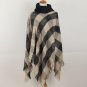 2017 Irregular Women Tassel Cloak Large Size Sweater Geometric Irregular Cloak Coat Winter Popular L
