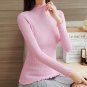2017 Autumn Winter Knitting Sweater And Pullover For Women Casual  Turtleneck Elastic Coat Female Wa