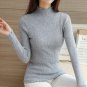 2017 Autumn Winter Knitting Sweater And Pullover For Women Casual  Turtleneck Elastic Coat Female Wa