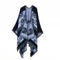 2016 Autumn and winter Shawl New Women Grid Wild Travel Shawl Imitation Cashmere Split Thicken Cloak