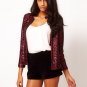 New Women Casual Basic Autumn Winter Sequins Top blusas Blazer Fashion Coat Jacket Long Sleeve Large