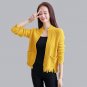 Spring Autumn 2017 New Knitted Sweater Women Long Sleeve Warm Cardigan Feminino Weater Lady Jacke Cr