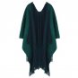 Top Quality Women Winter Knitted Cashmere Poncho Capes Shawl Cardigans Sweater Coat winter-poncho xa