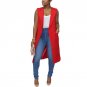Top Sell Good Quality Women Fashion Autumn Winter Sleeveless Vest Coat Slim Long Coat Trench Outwear