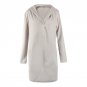 2017 Autumn Winter Women Coat Hooded Open Stitch Pocket Trench Long Sleeve Casual Female Cardigan Wa