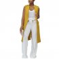 Simple Top Sell Women Fashion Autumn Winter Sleeveless Vest Coat Slim Long Coat Trench Outwear