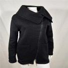 2017 fashion Autumn Parkas Winter Women Coats Female Outerwear Fleece Jacket Slant Zipper Casual Clo
