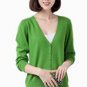 2017 Autumn And Winter Ladies Round Neck Cashmere Cardigan O-Neck Cashmere Sweater Short Coat New Fr