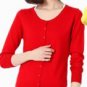 2017 Autumn And Winter Ladies Round Neck Cashmere Cardigan O-Neck Cashmere Sweater Short Coat New Fr