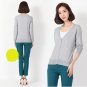 2017 Autumn And Winter Ladies Round Neck Cashmere Cardigan O-Neck Cashmere Sweater Short Coat New Fr