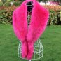 Large fox fur collar raccoon fur decoration coat collar faux fur shawl scarf cape women winter warm 