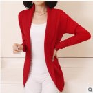 Sweater New Fashion Women Sweater Knitted Solid Women Cardigan Long Outerwear Shawl Jacket Knitwear 