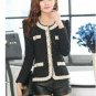 Cute blazers 2018 new arrive autumn winter long sleeve O-neck ladies woolen coat slim plus size S-XL