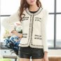 Cute blazers 2018 new arrive autumn winter long sleeve O-neck ladies woolen coat slim plus size S-XL