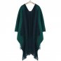 Matching Christmas Cashmere Tassel Pashmina Scarf Poncho Winter Warm Oversized Soild Shawls Wraps Ca