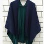Oversize Deversible Women Winter Knitted Cashmere Poncho Capes Shawl Cardigans Sweater Coat