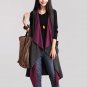 Autumn Vest Women Casual Loose Solid Color Women Tops Vintage Long Winter Jacket Women Turn-down Col