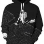 New Hot Sale Autumn Winter Galaxy Print Hoodies Women Animal Print Pocket Coat Plus Size 3D Pullover