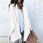 Irregular Plush Warm Long Outwear Women Autumn Casual Cardigan Coat Women Winter Both Side Fleece Ov