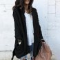 Irregular Plush Warm Long Outwear Women Autumn Casual Cardigan Coat Women Winter Both Side Fleece Ov