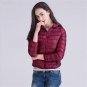 Winter Women Coat 2017 Hooded 90% White Warm Duck Down Jacket Ultralight Portable Slim Down Coat Fem