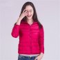 Winter Women Coat 2017 Hooded 90% White Warm Duck Down Jacket Ultralight Portable Slim Down Coat Fem