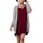 Women Long Sleeve Autumn Winter Cardigan Sweater Coat With Pocket Open Stitch Front Knitted Fashion 