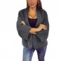Solid Cardigan Loose Knitted Sweater Casual Jumper Coat Pull Hiver Femme gb2