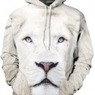 Hot Sale Autumn Winter Galaxy Print Punk Hoodies Women Animal Print Pocket Coat 3D Pullovers