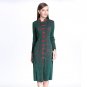 New Lace Embroidered Ten Button Pearl Coat Fashion European And American Women\'s Clothes Office Lad