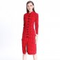 New Lace Embroidered Ten Button Pearl Coat Fashion European And American Women\'s Clothes Office Lad