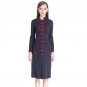 New Lace Embroidered Ten Button Pearl Coat Fashion European And American Women\'s Clothes Office Lad
