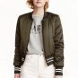 Celmia Women Jackets 2017 Autumn Thin Biker Solid Bomber Jacket Zipper Casual Slim Padded Outwear Co