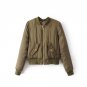 2017 Autumn Winter Women Solid Warm Flight Bomber Jackets Lady Long Sleeve Zipper Short Air Force Ba