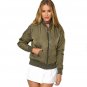 Autumn Winter Jacket Women 2017 Vintage Thick Women Jackets Coats Zip Up Biker Bomber Jacket Coat Ca