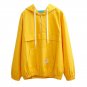 WEIXINBUY Spring Autumn Women\'s Zipper Hooded Loose Harajuku Jacket Female Cute Bomber Coat For fem