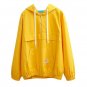 WEIXINBUY Spring Autumn Women\'s Zipper Hooded Loose Harajuku Jacket Female Cute Bomber Coat For fem