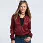 Baseball Jacket Coat Women Autumn Jacket 2017 Fashion Zip Up Full Sleeve Patchwork Short Women\'s Ja
