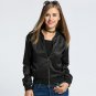 Baseball Jacket Coat Women Autumn Jacket 2017 Fashion Zip Up Full Sleeve Patchwork Short Women\'s Ja