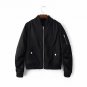 2017 hot sale female casual twill white pink blue Women short coat ladies bomber jackets Solid 9 col