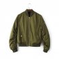2017 hot sale female casual twill white pink blue Women short coat ladies bomber jackets Solid 9 col