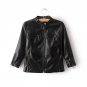 White Black Bomber Leather jackets new 2017 women designer fashion outerwear jacket supernova sale j