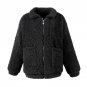 Plus Size S-3XL Women Fashion Fluffy Shaggy Faux Fur Warm Winter Coat Cardigan Bomber Jacket Lady Co