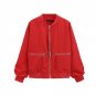 Women Bomber Jackets Autumn 2017 Basic Jacket Coat Ladies Zipper Bomber Jacket Fashion Patchwork Fem