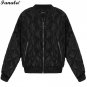 Women Autumn Winter Jacket 2017 Vintage Thick Women Jackets Coats Zip Up Biker Bomber Jacket Coat Ca