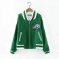2016 Souvenir Jacket Show Vintage Sukajan Style Green Cactus Bomber Jacket Embroidery Fashion Flight
