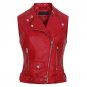 New fashion red jacket new 2018 bomber motorcycle Leather jackets women brand jacket jaqueta couro  