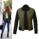 Autumn Winter Women Casual Basic Coats Long Sleeve Jacket Coat Thicken Outwear Bomber Jackets Abrigo
