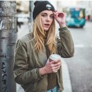 Autumn Spring Army Green Women Bomber Jacket Basic Coats Melville Tops Coat Short Basic Outwear Cool