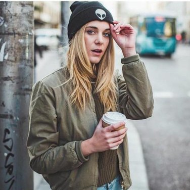 Autumn Spring Army Green Women Bomber Jacket Basic Coats Melville Tops Coat Short Basic Outwear Cool